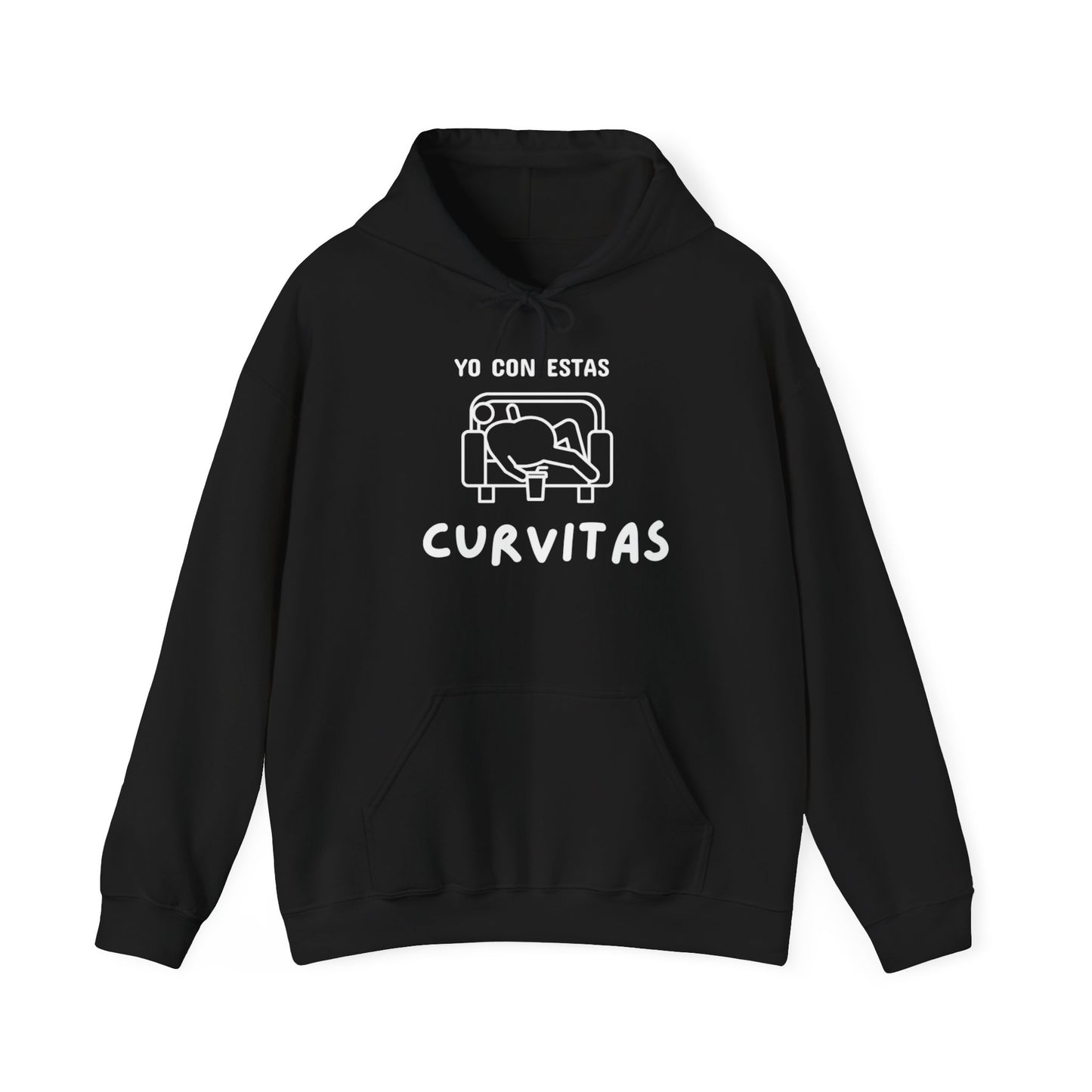 Curvitas Hoodie - Fun & Cozy Unisex Sweatshirt with Playful Design