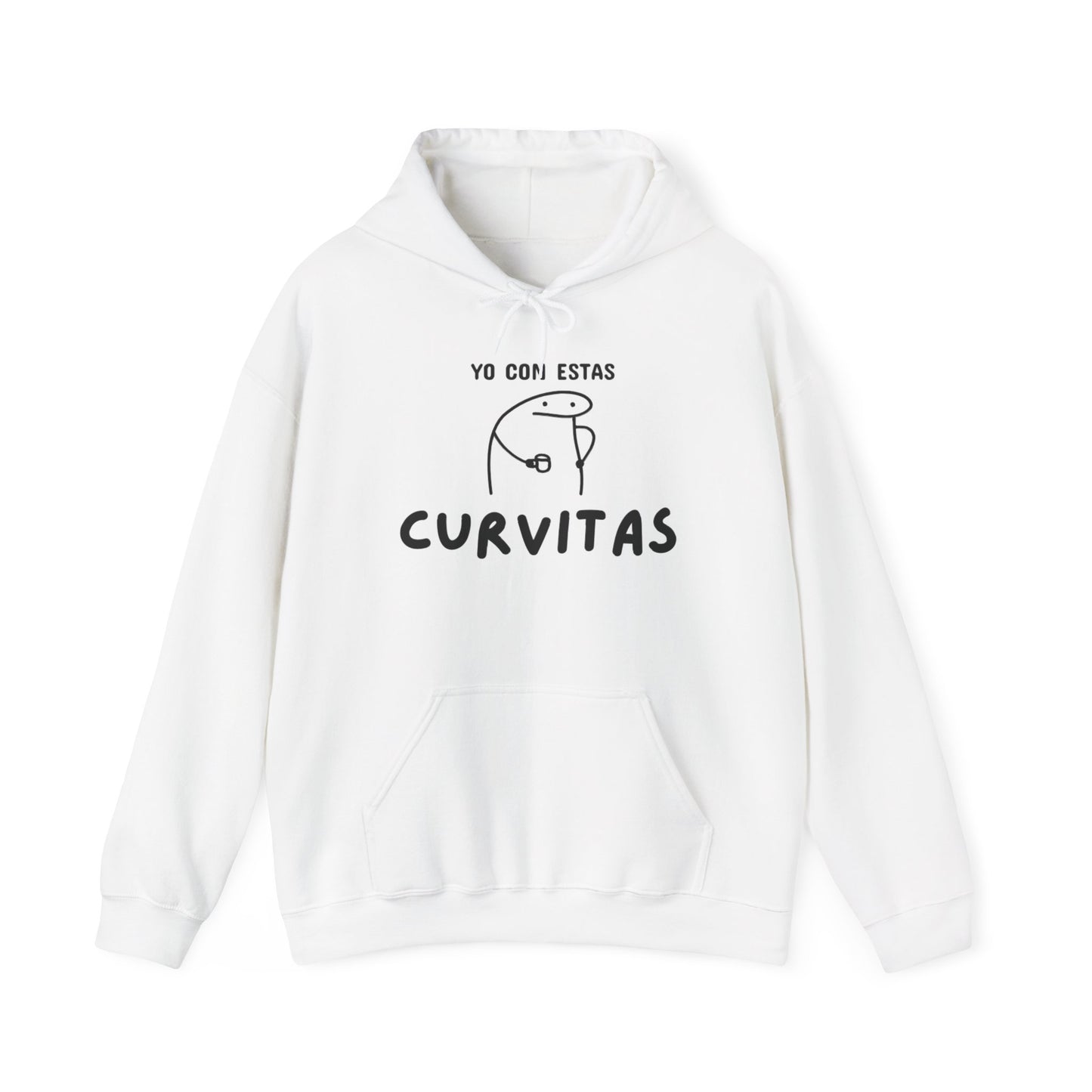 Funny Curvitas Hooded Sweatshirt for Cat Lovers