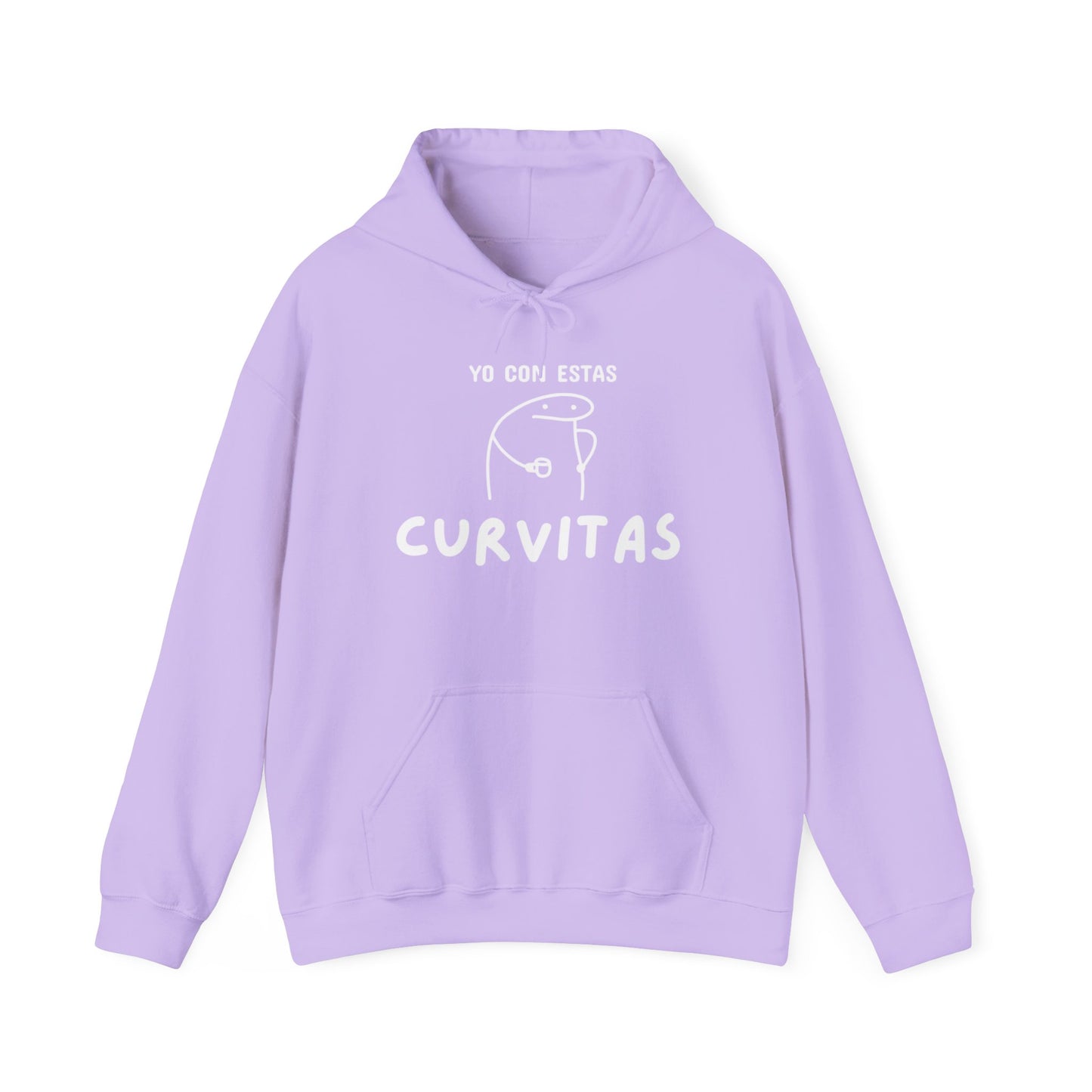 Funny Curvitas Hooded Sweatshirt for Cat Lovers