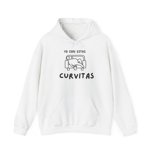 Curvitas Hoodie - Fun & Cozy Unisex Sweatshirt with Playful Design